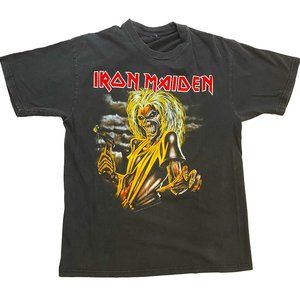 Iron Maiden, Killers Album Cover Artwork,  Heavy Metal Band T-Shirt, Y2K Vintage